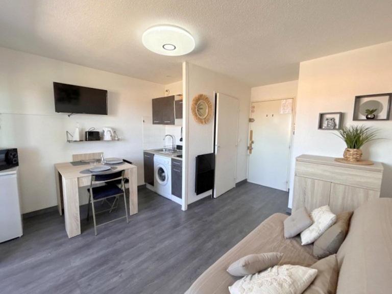 Studio Cosy A Deux Pas De La Mer 2Lamp36 Le Barcarès Dış mekan fotoğraf